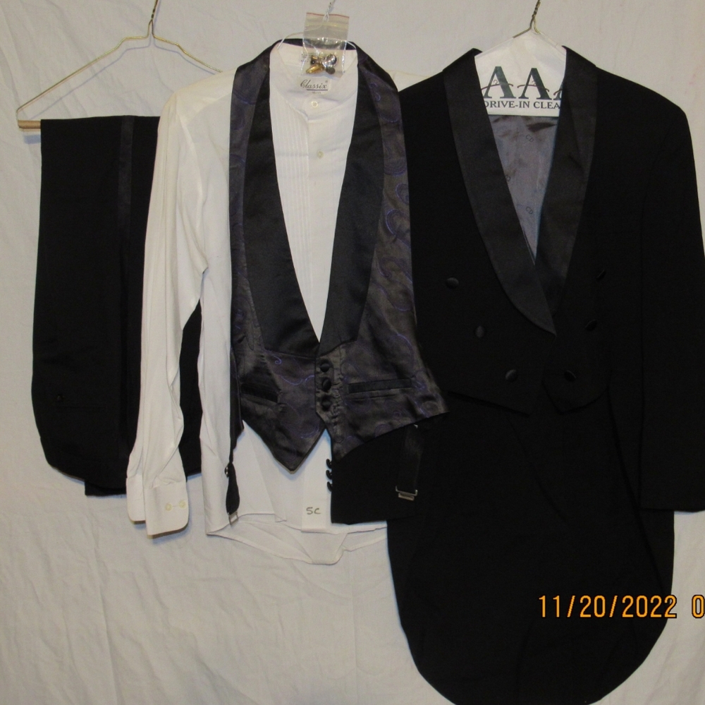 Christian Dior tuxedo